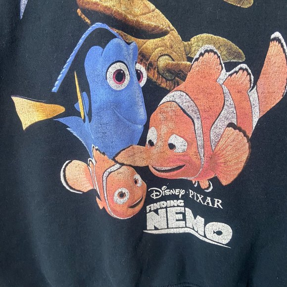 Finding Nemo Movie Promo Crewneck Sweatshirt Size Medium VTG Disney Pixar - Picture 4 of 7